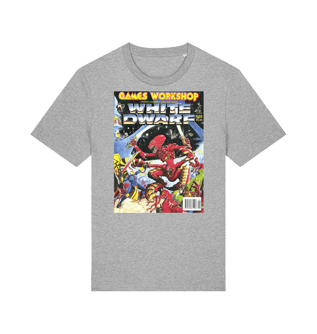 Heather Grey Printed T-shirt Front